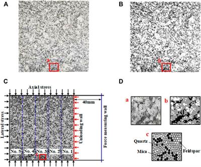 Microsimulation Study on Energy Release and Rock Block Ejection Force of Granite under Different Unloading Conditions